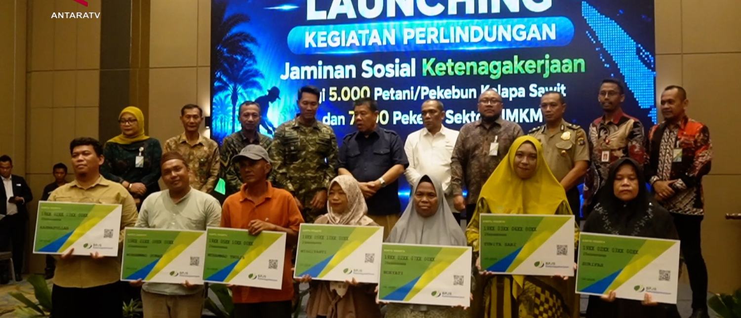 12 ribu pekerja informal Babel terima jaminan sosial ketenagakerjaan