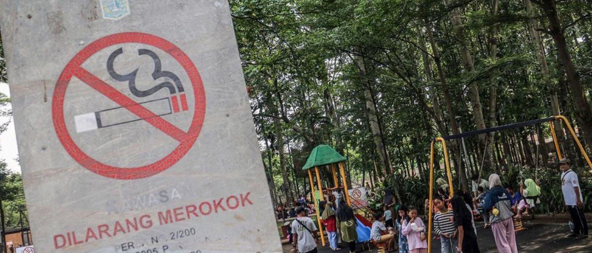 99 persen iklan rokok ilegal ditemukan di sekitar sekolah di Jakarta