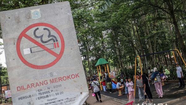99 persen iklan rokok ilegal ditemukan di sekitar sekolah di Jakarta