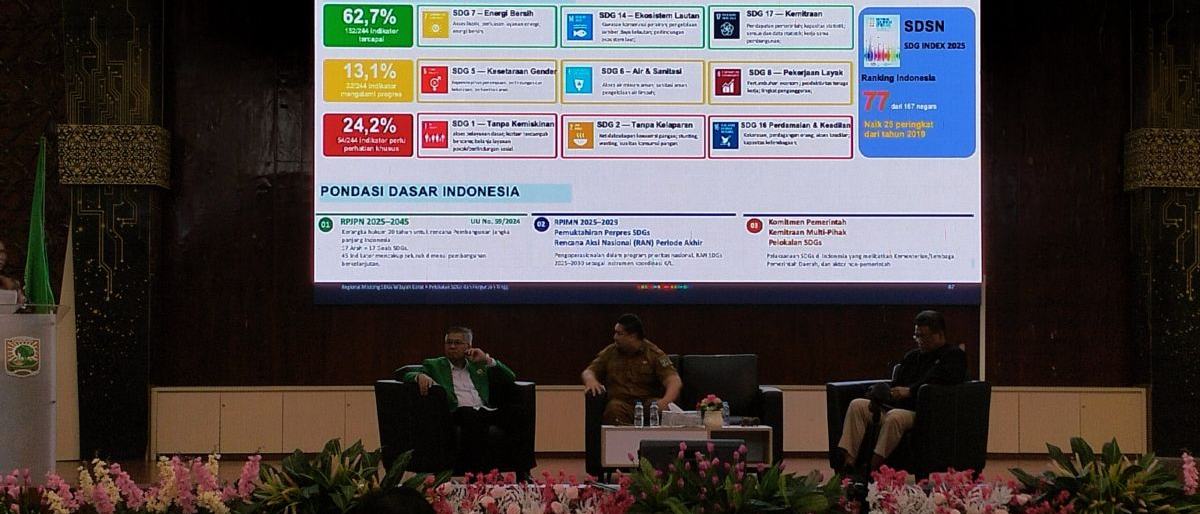 Bappenas sebut capaian SDGs Indonesia lebih baik dari Asia Pasifik