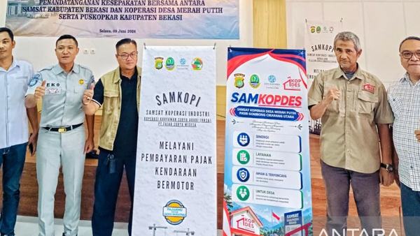 Bayar pajak kendaraan di Bekasi bisa dicicil lewat koperasi