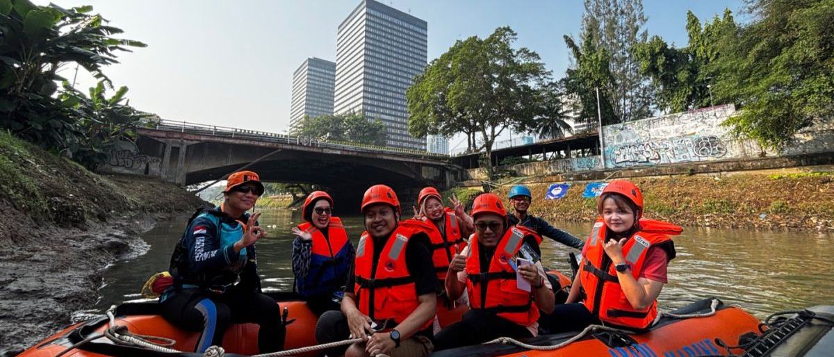 Belajar mencintai sungai lewat "Ciliwung River Adventure"