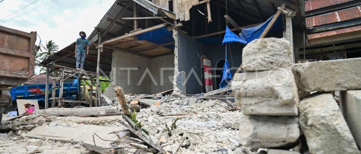 BNPB: 2.533 rumah warga rusak akibat gempa di Sigi