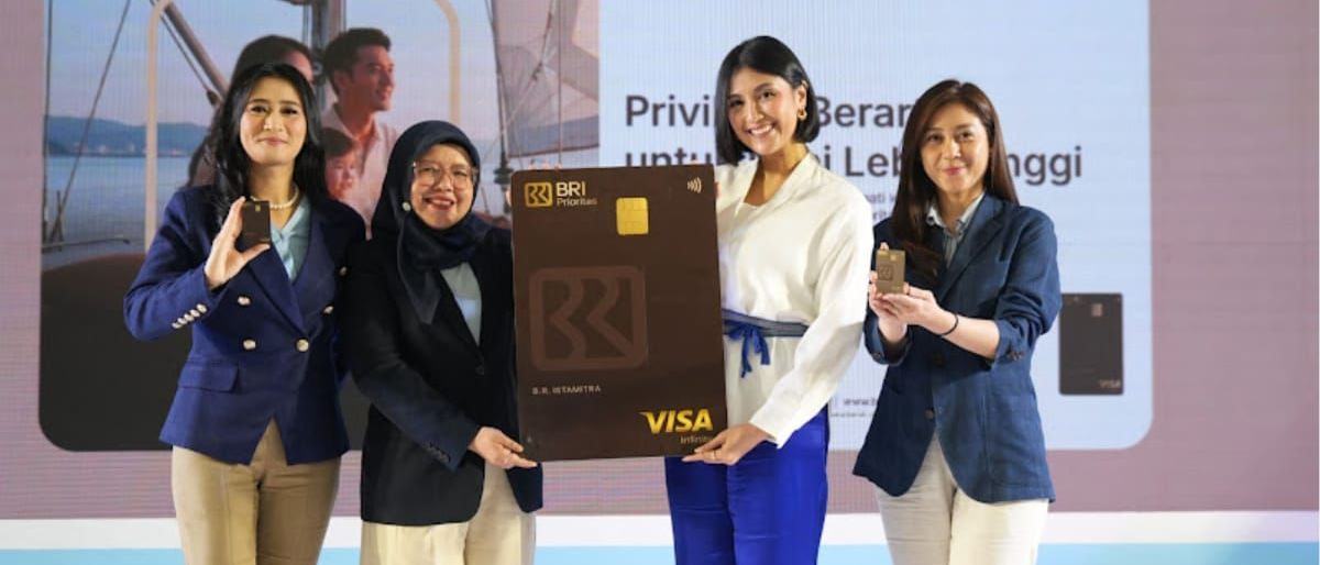 BRI berkolaborasi dengan Visa luncurkan Kartu Kredit Infinite Prioritas dengan keuntungan eksklusif