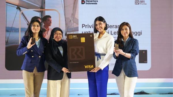 BRI berkolaborasi dengan Visa luncurkan Kartu Kredit Infinite Prioritas dengan keuntungan eksklusif
