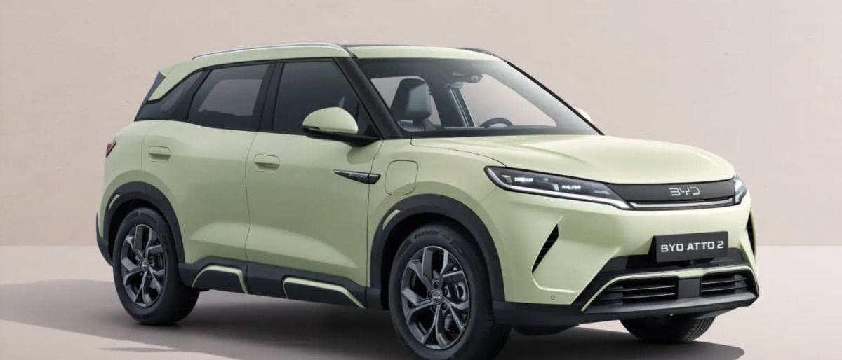 BYD Atto 2 baru diperkirakan dibekali sistem penggerak roda belakang