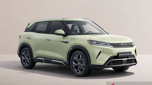 BYD Atto 2 baru diperkirakan dibekali sistem penggerak roda belakang