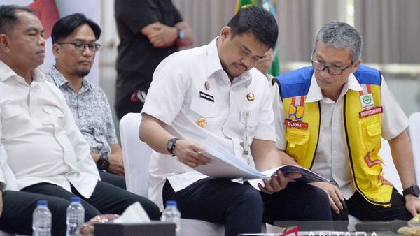 Empat ruas jalan di Sumut turut diresmikan Presiden