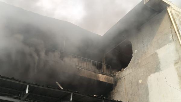 Fenomena listrik jadi penyebab kebakaran toko material di Kuningan