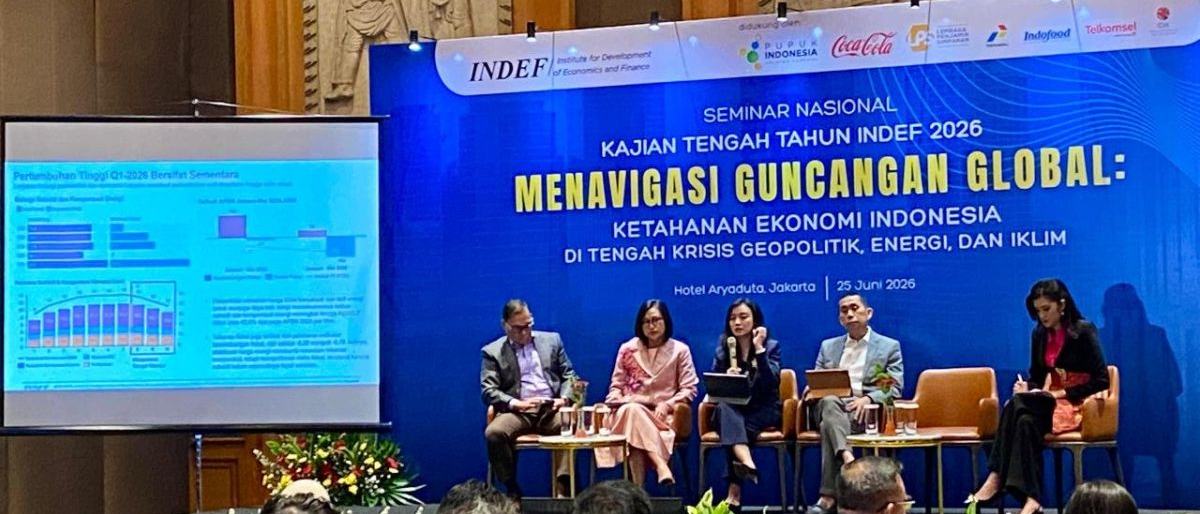 Indef: Pertumbuhan PDB bisa melambat jika konflik Timteng berlanjut