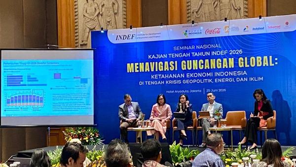 Indef: Pertumbuhan PDB bisa melambat jika konflik Timteng berlanjut
