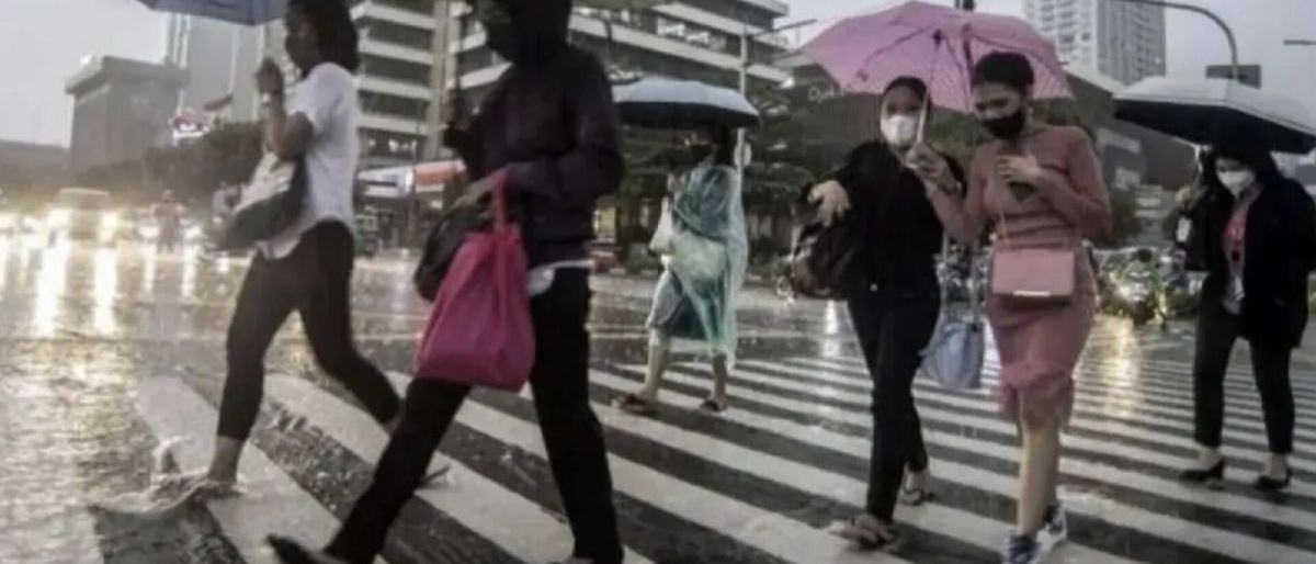 Jakarta diprakirakan hujan ringan pada Sabtu sore