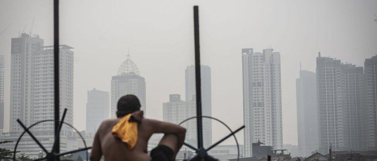 Jumat pagi, kualitas udara Jakarta terburuk kedua di dunia