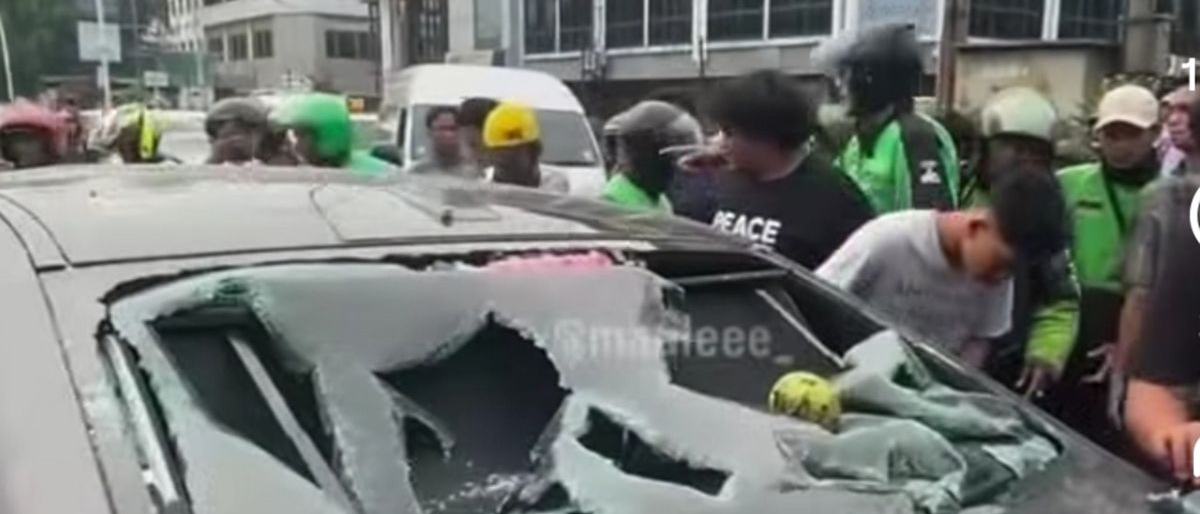 Kasus BMW listrik tabrak lari ojol di Kembangan Jakbar berujung damai