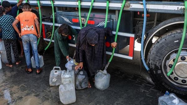 Kekurangan air landa Gaza di tengah keterbatasan dana bantuan