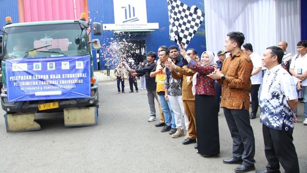 Kemendag lepas ekspor baja struktural senilai Rp3,85 miliar ke Kanada