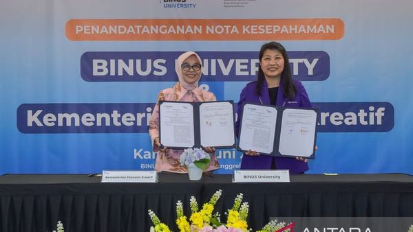 Kemenekraf gandeng BINUS perkuat ekosistem ekonomi kreatif nasional