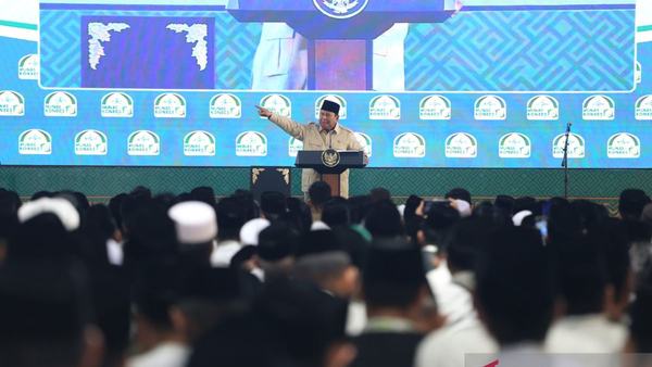 Prabowo: Kemiskinan naik di tengah pertumbuhan ekonomi adalah anomali