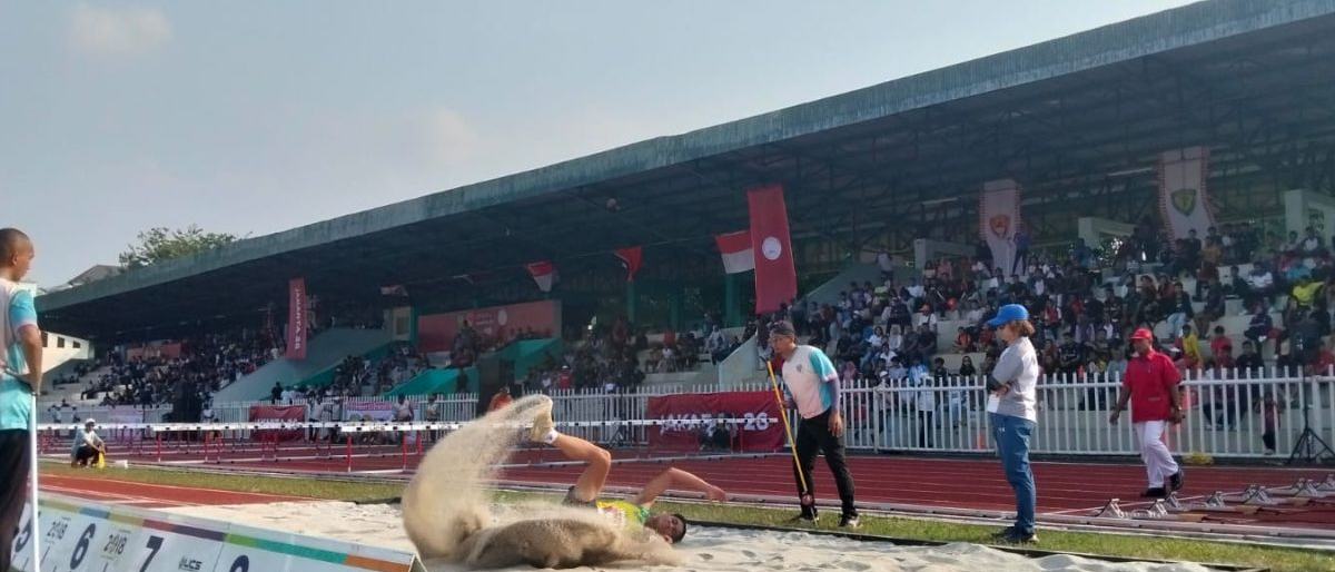 Rekor lompat tinggi pecah di hari kedua Kejurnas Atletik 2026