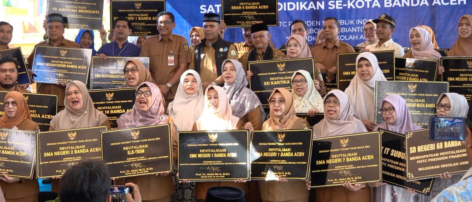 Revitalisasi sekolah di Aceh dipercepat jelang tahun ajaran baru