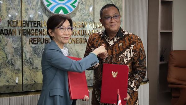 RI dan Singapura tandatangani MoU kerja sama perlindungan lingkungan