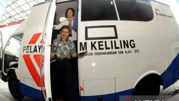 Sabtu, layanan SIM Keliling tersedia di lima lokasi Jakarta