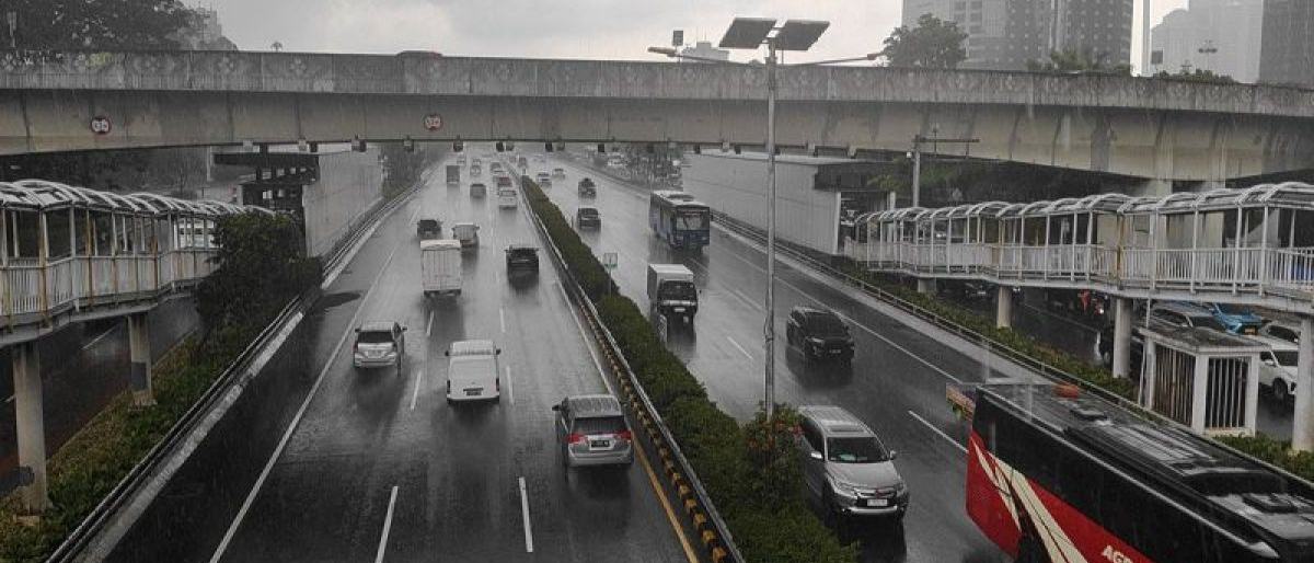 Sebagian Jakarta diperkirakan hujan pada Kamis pagi hingga malam