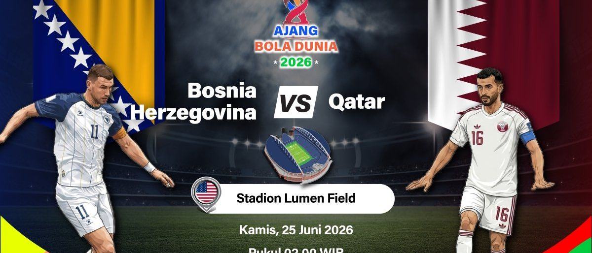 Susunan pemain Bosnia-Herzegovina vs Qatar: kemenangan jadi harga mati
