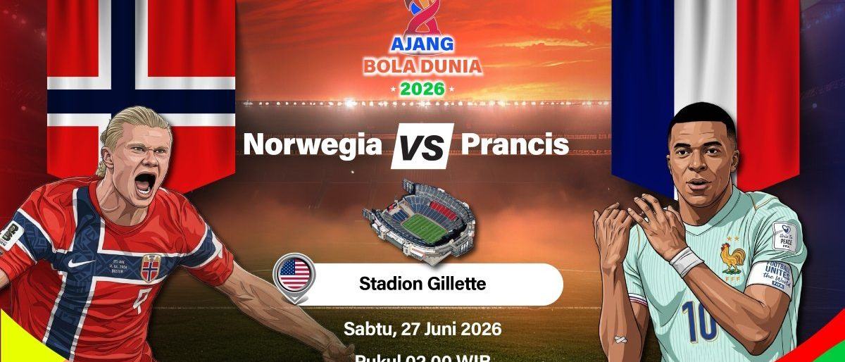 Susunan pemain Norwegia vs Prancis: perebutan predikat juara grup