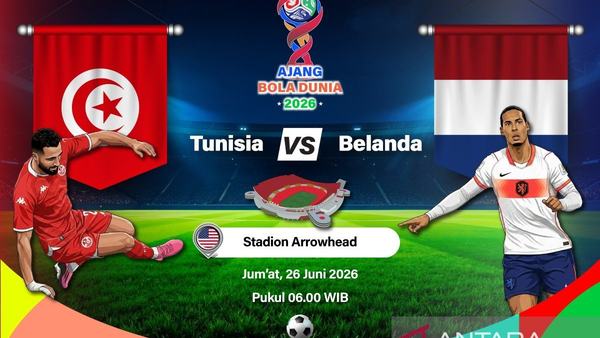 Susunan pemain Tunisia versus Belanda: Tunisia turunkan lima bek