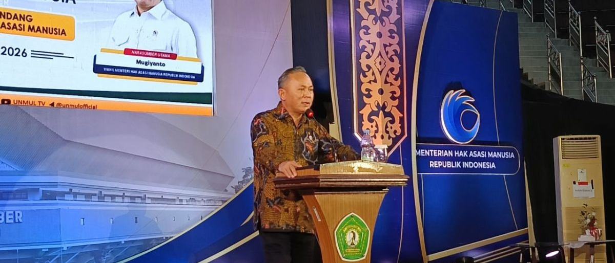 Wamenham edukasi mahasiswa Unmul jadikan HAM jantung peradaban